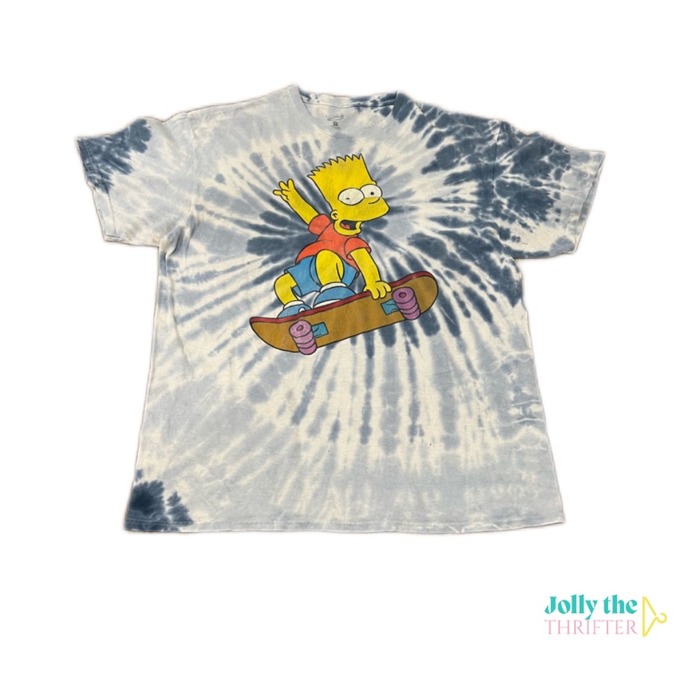 Vintage Bart Simpson Tie Die Tee